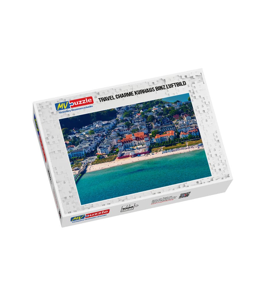 001-travel_charme_kurhaus_binz_luftbild-MVP-909828 Puzzle Travel Charme Kurhaus Binz Luftbild – Bild 1