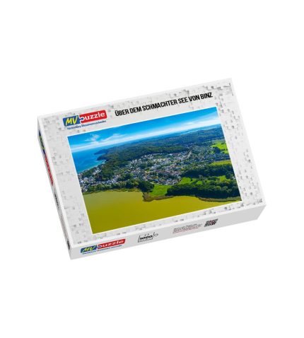 Puzzle über dem Schmachter See von Binz
