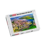 Puzzle über der Hansestadt Rostock