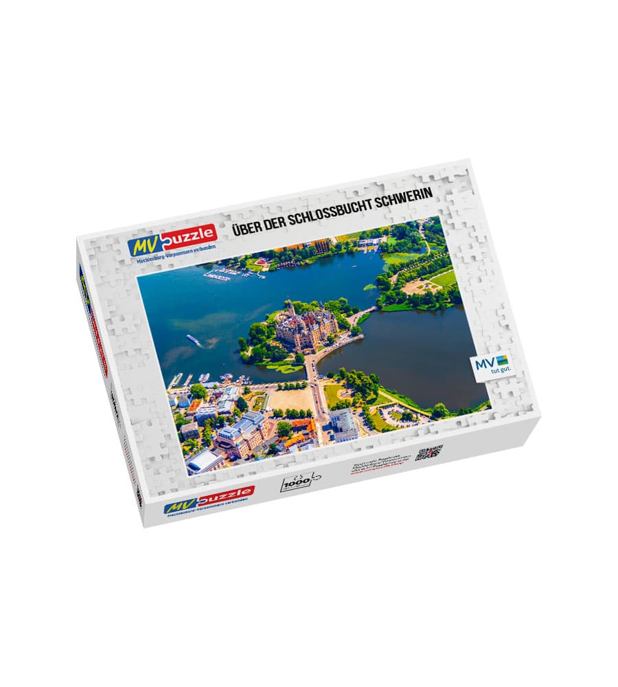 001-ueber_der_schlossbucht_schwerin-MVP-908101 Puzzle über der Schlossbucht Schwerin – Bild 1