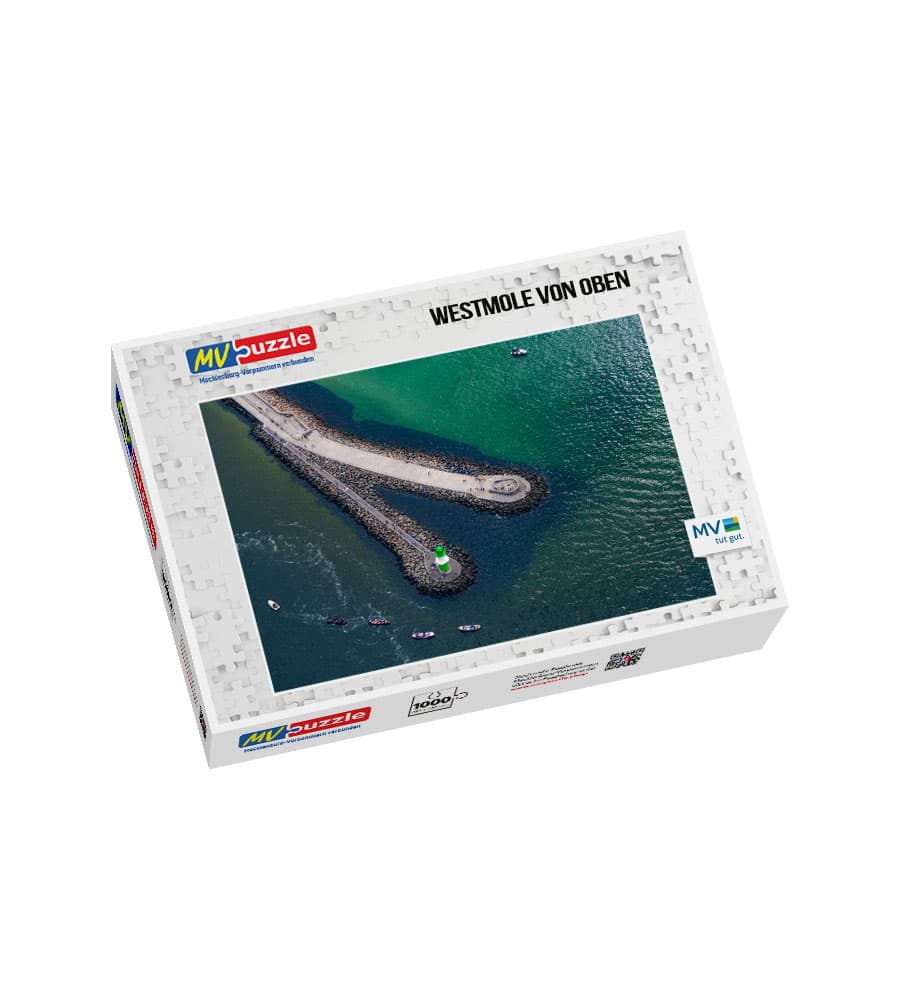 001-westmole_von_oben-PB15-909537 Puzzle Westmole von oben – Bild 1