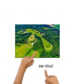 Puzzle Bergring Teterow von oben – Bild 3