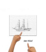 Puzzle Dreimastbark Artemis – Bild 3