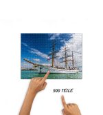 Puzzle Gorch Fock in Warnemünde – Bild 3