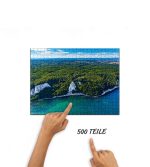 Puzzle Königsstuhl Kreidefelsen Luftbild – Bild 3