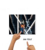 Puzzle Leuchtturm im Feuerschweif – Bild 3