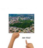 Puzzle Lindenpark Rostock von oben – Bild 3