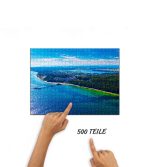 Puzzle Ostseebad Sellin von oben – Bild 3