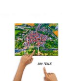 Puzzle Peenestadt Neukalen von oben – Bild 3