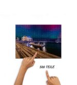Puzzle Polarlicht Yachthafenresidenz – Bild 3