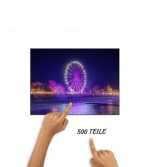 Puzzle Riesenrad Kühlungsborn in der Nacht – Bild 3