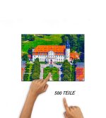 Puzzle Schloss Fleesensee Luftbild – Bild 3