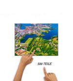 Puzzle Schweriner Schlossgarten von oben – Bild 3