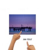 Puzzle Seebrücke Heiligendamm im Sonnenuntergang – Bild 3