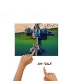 Puzzle Seebrücke Sellin von oben – Bild 3