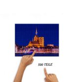Puzzle St. Nikolaikirche in der Nacht – Bild 3