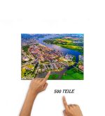 Puzzle über der Hansestadt Rostock – Bild 3