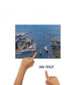 Puzzle Verkehr im Seekanal Warnemünde – Bild 3