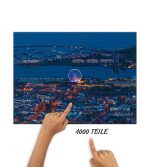 Puzzle Warnemünde Eye am Abend – Bild 2