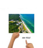 Puzzle weiße Stadt am Meer – Bild 3