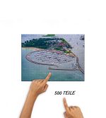 Puzzle Yachthafen Hohe Düne von oben – Bild 3