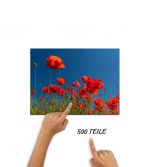 Puzzle zwischen Mohnblumen – Bild 3
