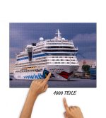 Puzzle AIDAmar in Warnemünde – Bild 2