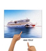 Puzzle AIDAdiva im Seekanal – Bild 2