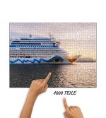 Puzzle AIDAmar im Sonnenaufgang – Bild 2