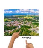 Puzzle Bad Doberan von oben – Bild 2