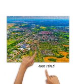 Puzzle Barlachstadt Güstrow von oben – Bild 2
