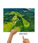 Puzzle Bergring Teterow von oben – Bild 2