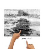 Puzzle Buhnen in den Ostseewellen – Bild 2