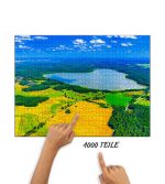 Puzzle Damerower See von oben – Bild 2