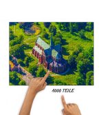 Puzzle Doberaner Münster Luftbild – Bild 2