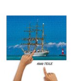 Puzzle Gorch Fock am Molenfeuer – Bild 2
