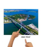 Puzzle Insel Dänholm von oben – Bild 2