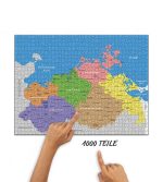 Puzzle Karte Mecklenburg-Vorpommern – Bild 2