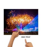 Puzzle Leuchtturm im Feuerregen – Bild 2