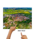 Puzzle Malchin im Sommer