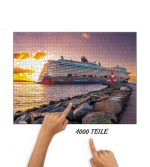 Puzzle Mein Schiff 7 im Sonnenuntergang – Bild 2
