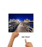 Puzzle Nachts auf der Seebrücke Kühlungsborn – Bild 3