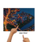 Puzzle Nachts über der Holzhalbinsel – Bild 2