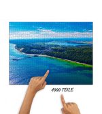 Puzzle Ostseebad Sellin von oben – Bild 2