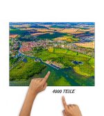 Puzzle Plau am See von oben – Bild 2