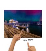 Puzzle Polarlicht Yachthafenresidenz – Bild 2