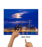 Puzzle Rostocker Speicher im Mondlicht – Bild 3