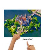 Puzzle Schweriner Schloss von oben – Bild 2