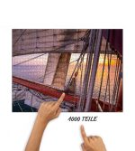 Puzzle Segeln im Sonnenuntergang – Bild 2