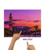 Puzzle Sonnenuntergang am Teepott – Bild 2